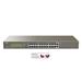 Tenda TEG1124P-24-250W PoE AT Gigabit switch 24x 1Gb/s s PoE 802.3af/at, PoE 225W, Rackmount, VLAN