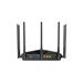 Tenda TX27 Pro AXE5700 WiFi6E Router, 1x GWAN, 3x GLAN, IPv6, BSS Color, VPN server, WPA3,CZ app