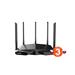 Tenda TX27 Pro AXE5700 WiFi6E Router, 1x GWAN, 3x GLAN, IPv6, BSS Color, VPN server, WPA3,CZ app