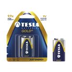 TESLA 9V GOLD+ 6LR61Alkaline550mAhBLISTER PAPER