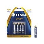 TESLA AAA GOLD+ LR03Alkaline1200mAh BLISTER - PAPIER / 4