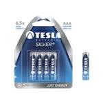 TESLA AAA SILVER + LR03 Alkaline 1200mAh BLISTER / 4 1099137002