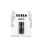 TESLA - baterie AAA BLACK+, 2ks, LR03