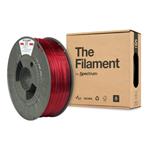 The Filament 3D filament, PETG, 1,75mm, 1000g, TF-24028, transparent red