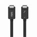 Thunderbolt 4 C-C kabel 2m, černý INZ002bt2MBK