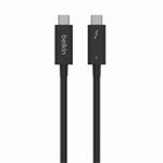 Thunderbolt 4 C-C kabel 2m, černý INZ002bt2MBK