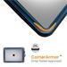 Tomtoc puzdro 360 Protective Sleeve pre Macbook Pro 14" 2021 - Black Blue A13D2D1