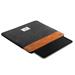 Tomtoc puzdro Felt & PU Leather Case pre Macbook Pro 14" - Gray/Brown A16D2Y1