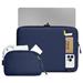 Tomtoc puzdro Recycled Sleeve with Pouch pre Macbook Pro 14" - Navy Blue A13D2BV