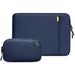 Tomtoc puzdro Recycled Sleeve with Pouch pre Macbook Pro 14" - Navy Blue A13D2BV