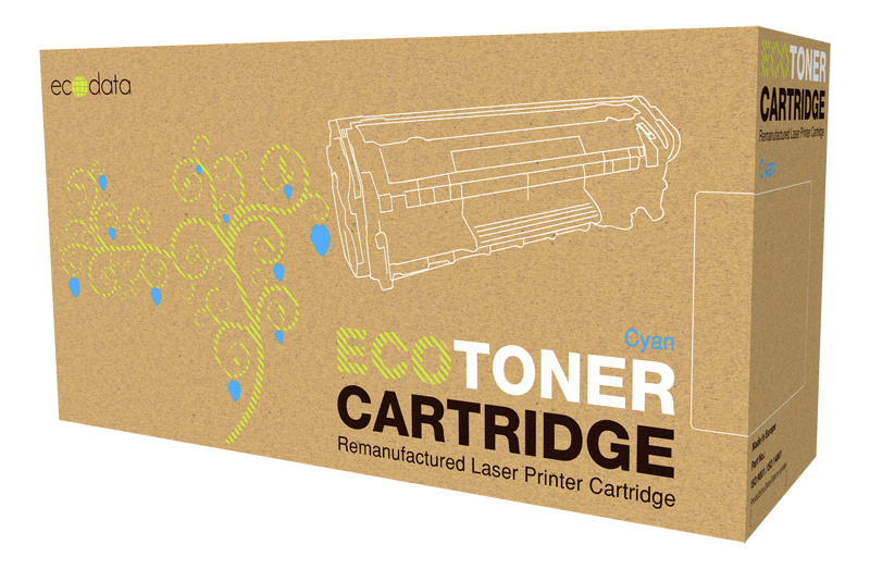 TONER Ecodata BROTHER TN-241/245C Cyan pre Brother DCP9020,HL3140CW,HL3150CDW,HL3170CDW,MFC9140,MFC9330. ECO-TN-225/245C