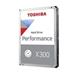 Toshiba HDD Desktop X300 6TB, 3,5", 7200rpm, 256MB, SATA 6GB/s HDWR460UZSVA