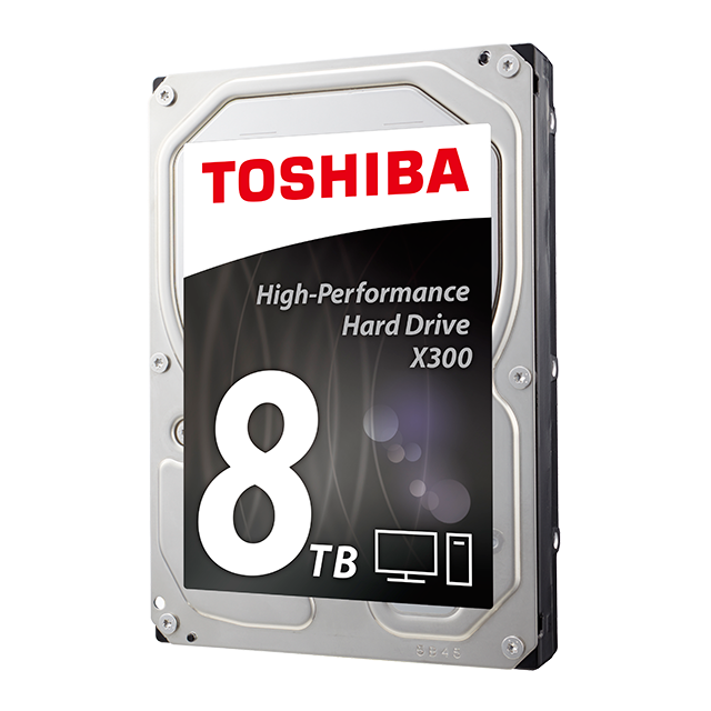 Toshiba X300 HDD 3.5'', 8TB, SATA/600, 128MB cache, 7200RPM HDWE180UZSVA