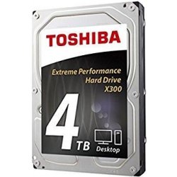 Toshiba X300 Performance - Pevný disk - 4 TB - interní - 3.5" - SATA 6Gb/s - 7200 ot/min. - vyrovná HDWE140UZSVA