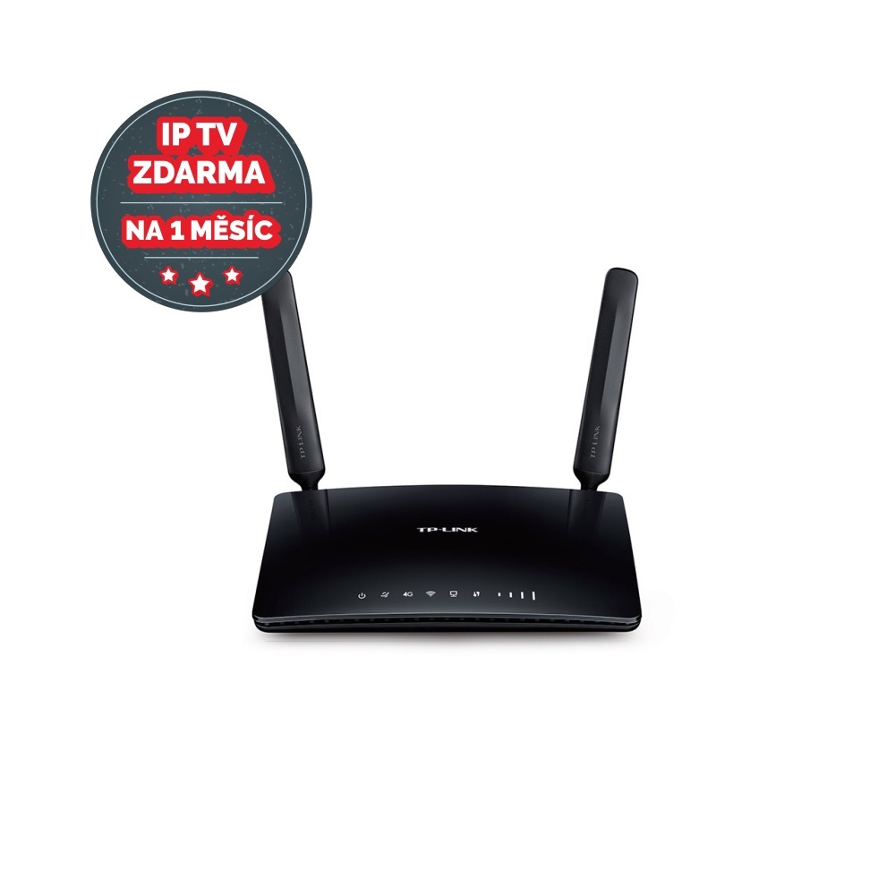 TP-Link Archer MR200 4G LTE WiFi AC750 Router, 4xFE ports