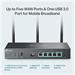 TP-Link ER706W OMADA VPN router (1xSFP WAN/LAN,1xGbEWAN, 4xGbELAN/WAN, 1xUSB3.0)