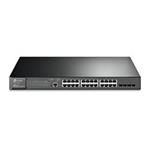 TP-LINK "JetStream™ 24-Port Gigabit L2+ Managed Switch with 4 10GE SFP+ SlotsPORT: 24× Gigabit RJ45 Ports, 4× TL-SG3428X