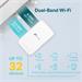 TP-Link RE300 AC1200 Dual Band Wifi Range Extender, 2 interní antény, power schedule