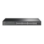 TP-Link Switch 24-Port/100Mbps/MAN/Rack/SFP/PoE+ TL-SL2428P v4