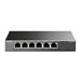 TP-Link switch TL-SF1006P (6x100Mb/s, 4xPoE+, 67W, fanless)