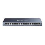 TP-Link TL-SG116E - 16-Port Gigabit Unmanaged Pro Switch, kovový