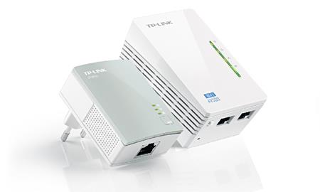 TP-Link TL-WPA4220KIT Starter Kit (2ks) nano adaptér + opakovač, 300m, biela, TP-LINK