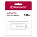 Transcend 128GB JetFlash 730 USB 3.1 flash disk, bílý TS128GJF730