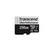 Transcend 256GB microSDXC 340S UHS-I U3 V30 A2 3D TLC (Class 10) paměťová karta (s adaptérem), 160MB/s R, TS256GUSD340S