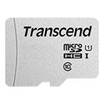 Transcend 300S - Paměťová karta flash - 16 GB - UHS-I U1 / Class10 - microSDHC TS16GUSD300S