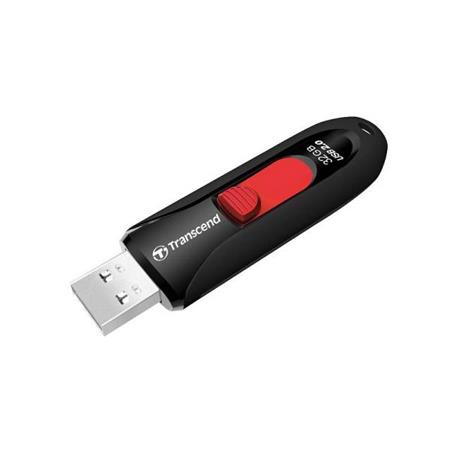 Transcend 32GB JetFlash 590, USB 2.0 flash disk, černo/červený TS32GJF590K