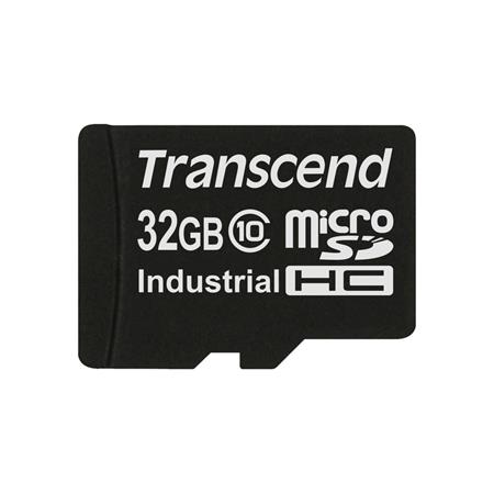 Transcend 32GB microSDHC (Class 10) MLC průmyslová paměťová karta (bez adaptéru), 20MB/s R, 18MB/s W TS32GUSDC10I