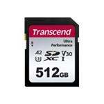 Transcend 340S - Paměťová karta flash - 256 GB - A2 / Video Class V30 / UHS-I U3 - SDXC UHS-I TS256GSDC340S