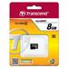 Transcend 8GB microSDHC (Class 4) paměťová karta (bez adaptéru) TS8GUSDC4