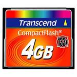 TRANSCEND Compact Flash Card (133x) 4GB TS4GCF133