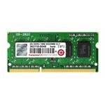 Transcend - DDR3 - 2 GB - SO-DIMM 204-pin - 1066 MHz / PC3-8500 - CL7 - 1.5 V - bez vyrovnávací pam TS256MSK64V1N