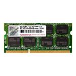 Transcend - DDR3 - modul - 4 GB - SO-DIMM 204-pin - 1333 MHz / PC3-10600 - CL9 - 1.5 V - bez vyrovn TS512MSK64V3N