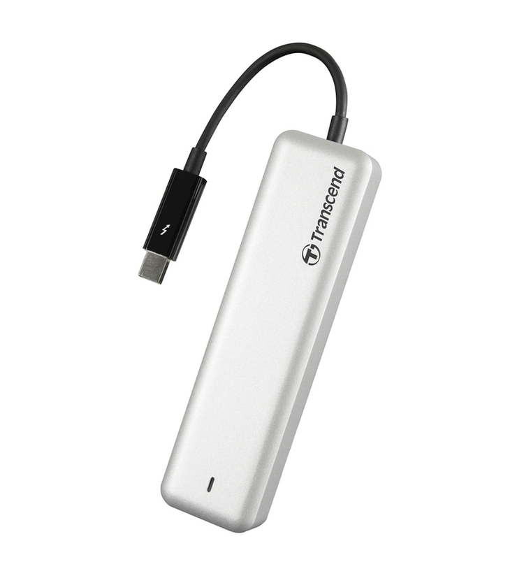 Transcend JetDrive 825 - SSD - 240 GB - externí (přenosný) - Thunderbolt TS240GJDM825