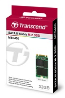 Transcend MTS400 - SSD - 32 GB - interní - M.2 2242 - SATA 6Gb/s TS32GMTS400S