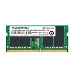 Transcend paměť 32GB Industrial ECC SODIMM DDR4 2666 2Rx8 2Gx8 CL19 1.2V TS4GSH72V6E-I