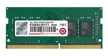 Transcend paměť 4GB SODIMM DDR4 2400 1Rx8 CL17 TS512MSH64V4H