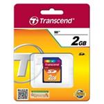 Transcend - Paměťová karta flash - 2 GB - SD TS2GSDC