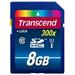 Transcend Premium - Paměťová karta flash - 8 GB - UHS Class 1 / Class10 - 400x - SDHC UHS-I TS8GSDU1