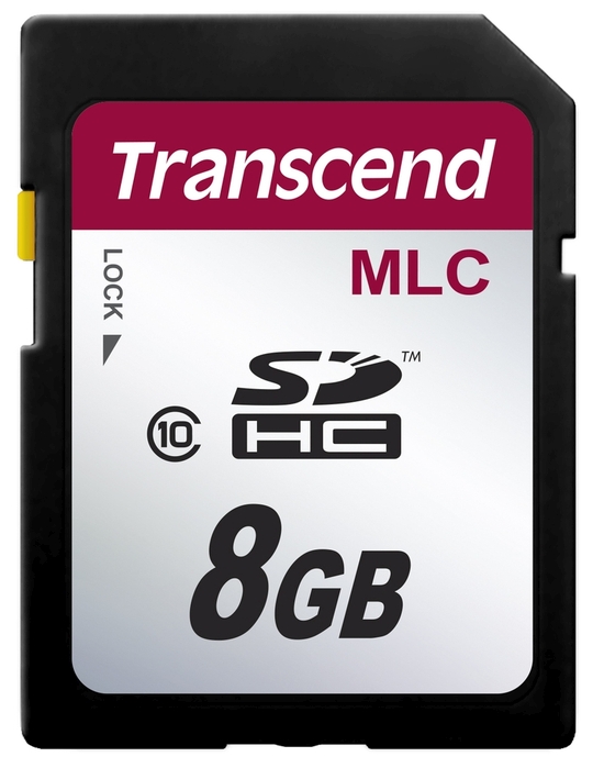 Transcend SD karta 8GB, CL10, MLC, Industrial TS8GSDHC10M