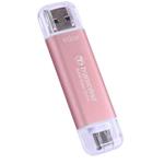 Transcend SSD 512GB ESD310P USB 3.2 Gen 2x1 - Pink TS512GESD310P