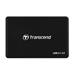 Transcend USB-C čtečka paměťových karet, černá - SDHC/SDXC (UHS-I), microSDHC/microSDXC (UHS-I), CompactFlash TS-RDC8K2