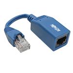 Tripplite Adaptér Ethernet Cable / Cisco Console Rollover Cable (RJ45 Samec/Samice), modrá, 12.7cm N034-05N-BL