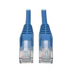 Tripplite Ethernetový kabel Cat5e 350MHz Snagless Molded (UTP) (RJ45 Samec/Samec), modrá, 0.31m