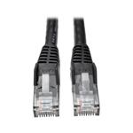 Tripplite Ethernetový kabel Cat6 Gigabit Snagless Molded (UTP) (RJ45 Samec/Samec), černá, 3.05m N201-010-BK