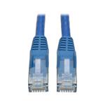 Tripplite Ethernetový kabel Cat6 Gigabit Snagless Molded (UTP) (RJ45 Samec/Samec), modrá, 1.52m N201-005-BL