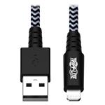 Tripplite Kabel USB-A 2.0 / Lightning Synchronizace/Nabíjení, MFi Certified, Samec/Samec, 1.83m M100-006-HD